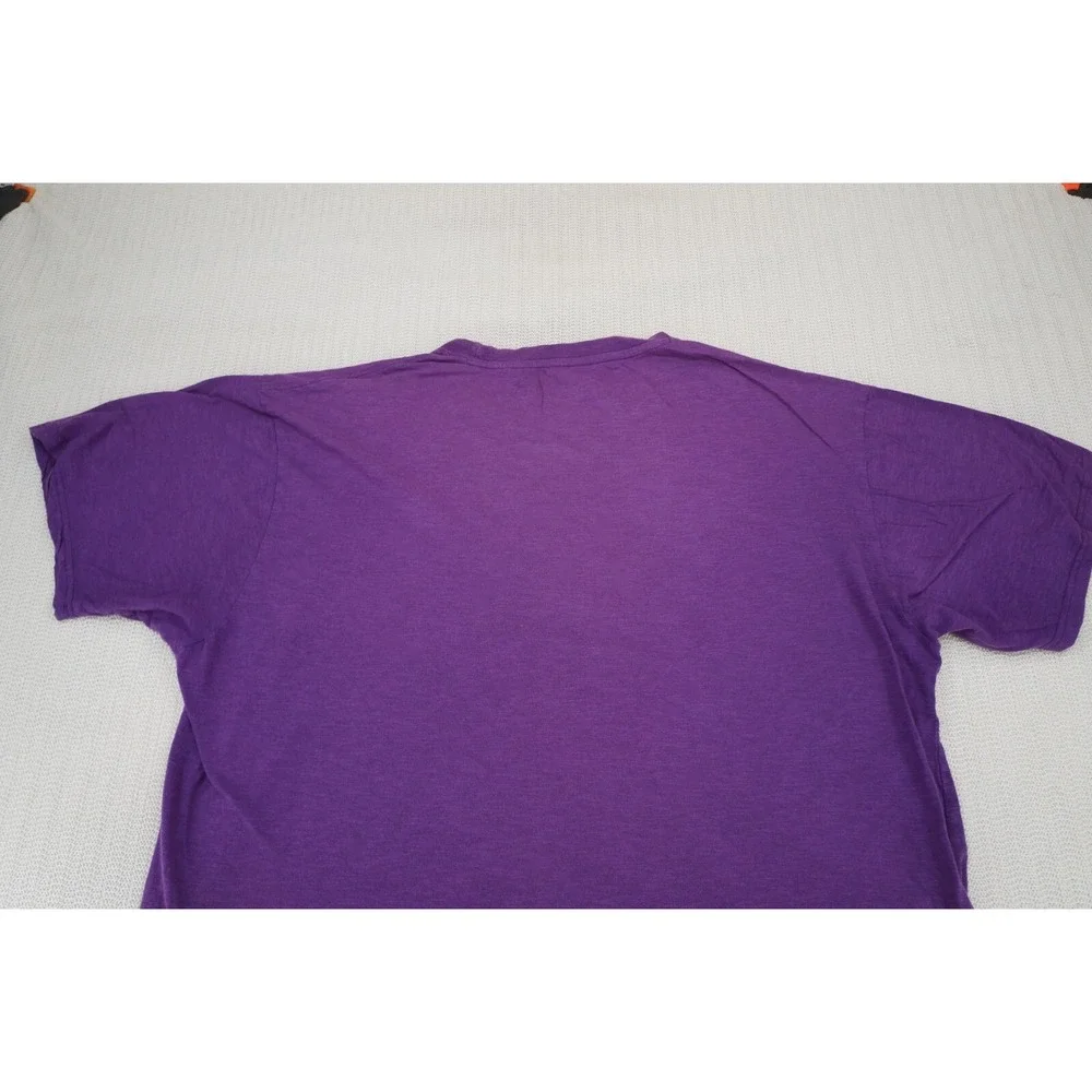 LSU Tigers Shirt Mens 2XL XXL Purple SEC Football Short Sleeve Izod Collegiate